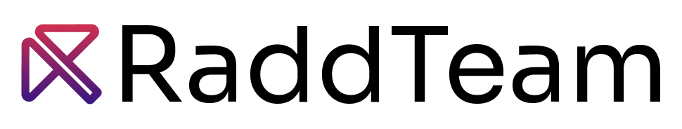 Logotipo de la empresa de desarrollo de software Uruguay raddteam